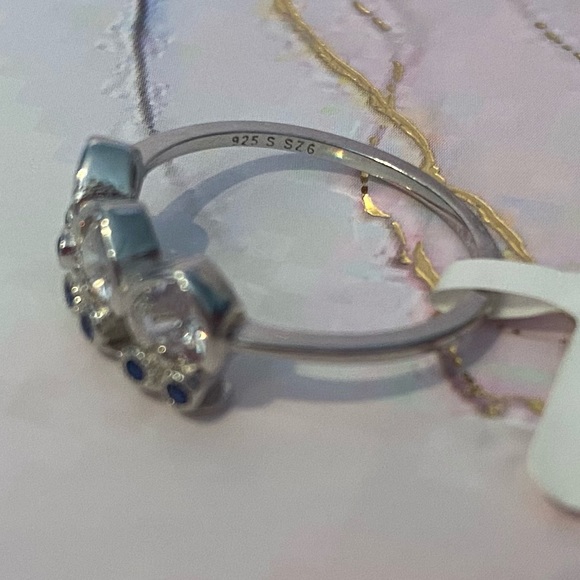 🍭2/$40🌟 NWT Sterling Silver 🦉Owl Trio Ring, Charmed Aroma, Size 6 - Picture 9 of 10